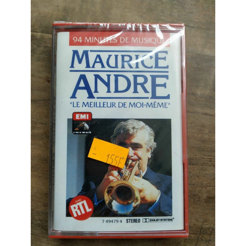 Maurice André Le meilleur de moi-même Cassette Audio-K7 NEUVE SOUS...