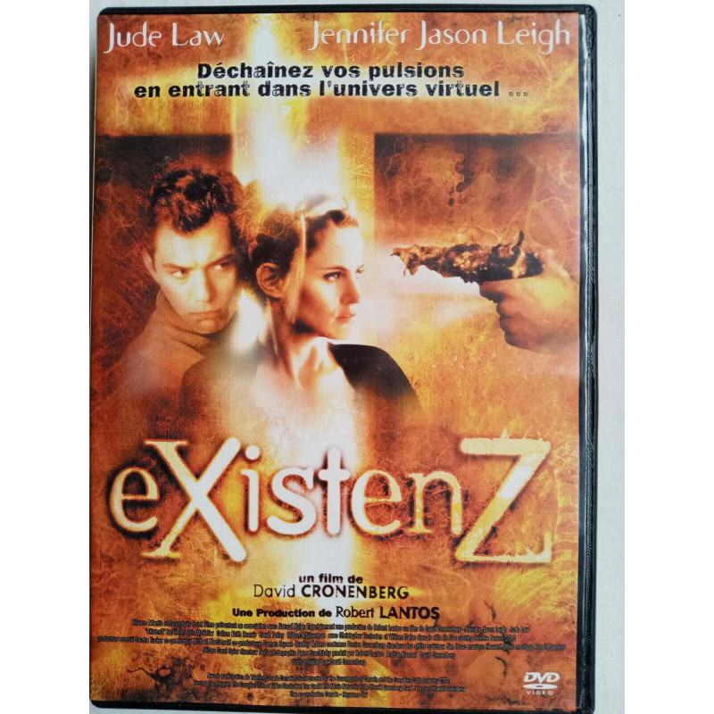 Existenz Jennifer Jason Leigh Jude Law DVD simple