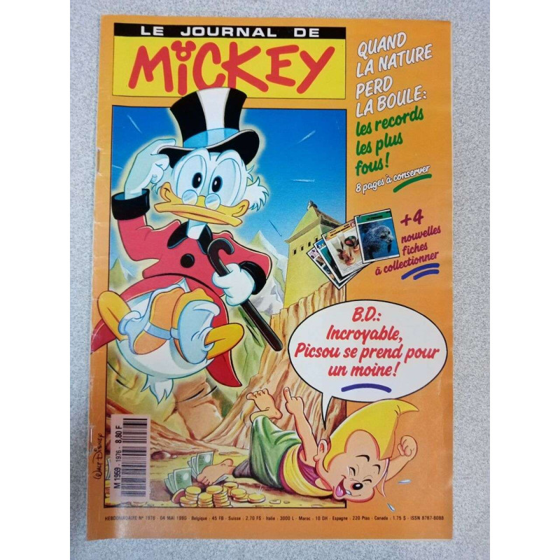 Le Journal de Mickey nº 1976 / Mai 1990