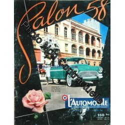 AUTOMOBILE (L') [No 150] du 01/10/1958 - salon 1958 - monaco