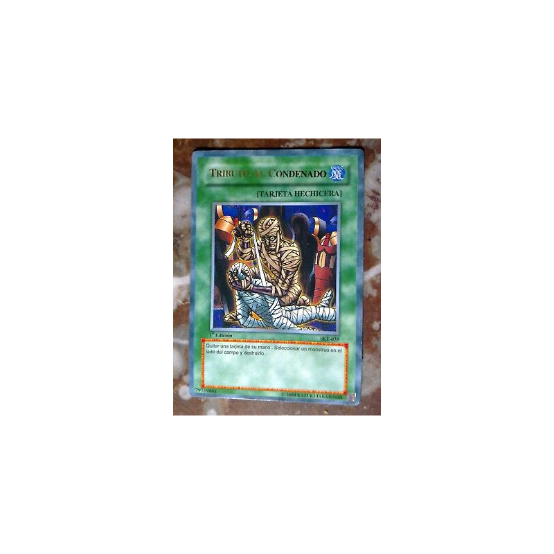 Tributo al Condenado SKE-035 YU-GI-OH