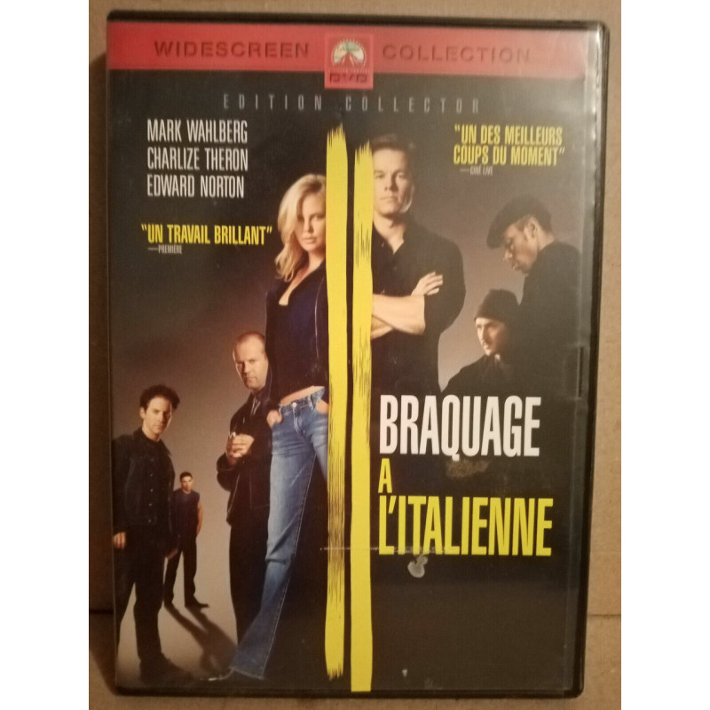 Braquage à l'italienne DVD
