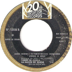 Bande Originale Du Film Zorba Le Grec