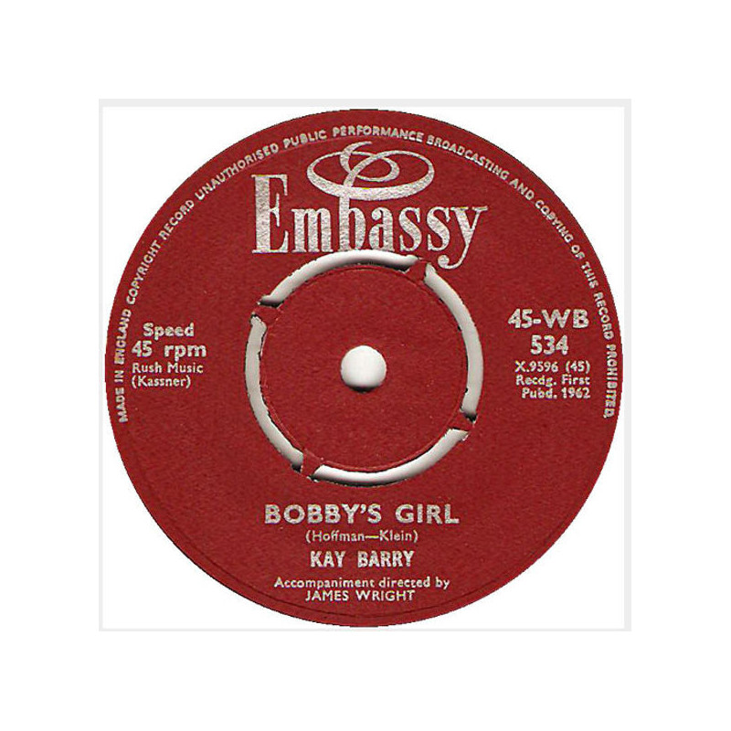 Bobby's Girl / James (Hold The Ladder Steady)