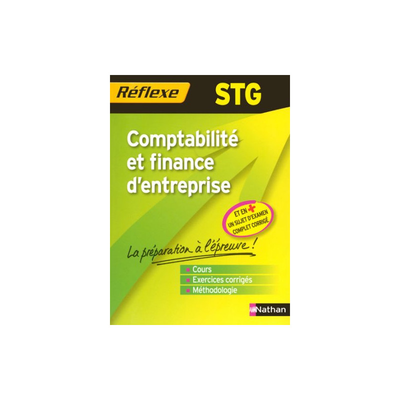 Compta fin ent stg memo ref