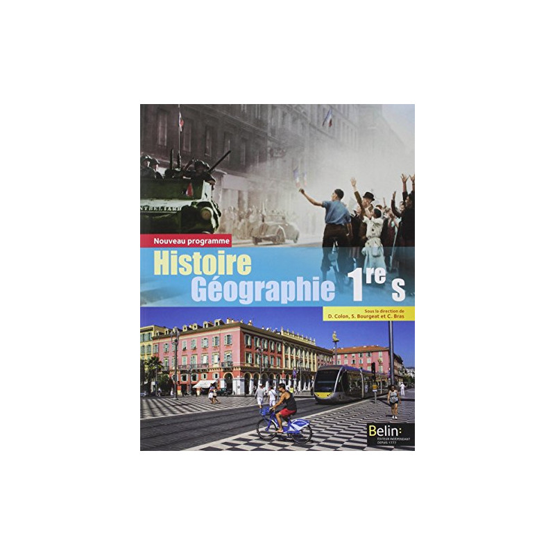 Histoire-géographie 1re S 2015 - Livre de l'élève