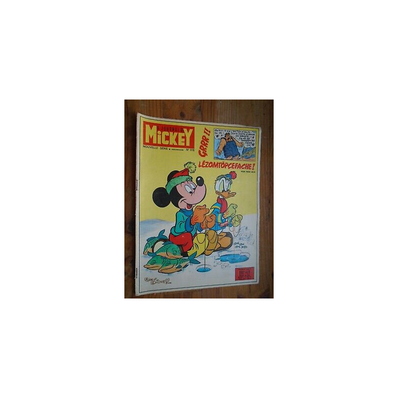 Le Journal de Mickey hebdomadaire N 816