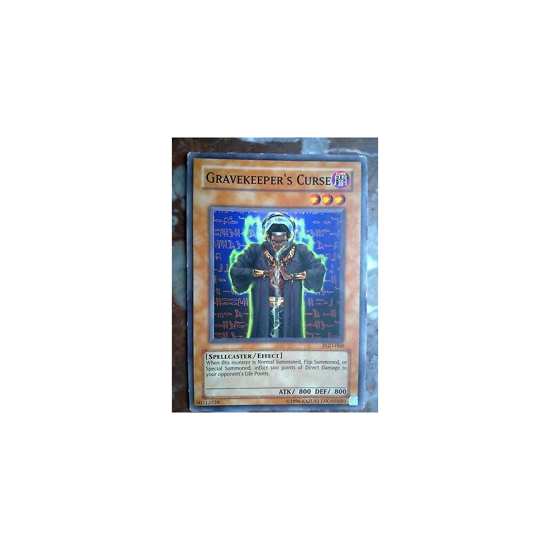 Gravekeeper's Curse PGD-060 YU-GI-OH