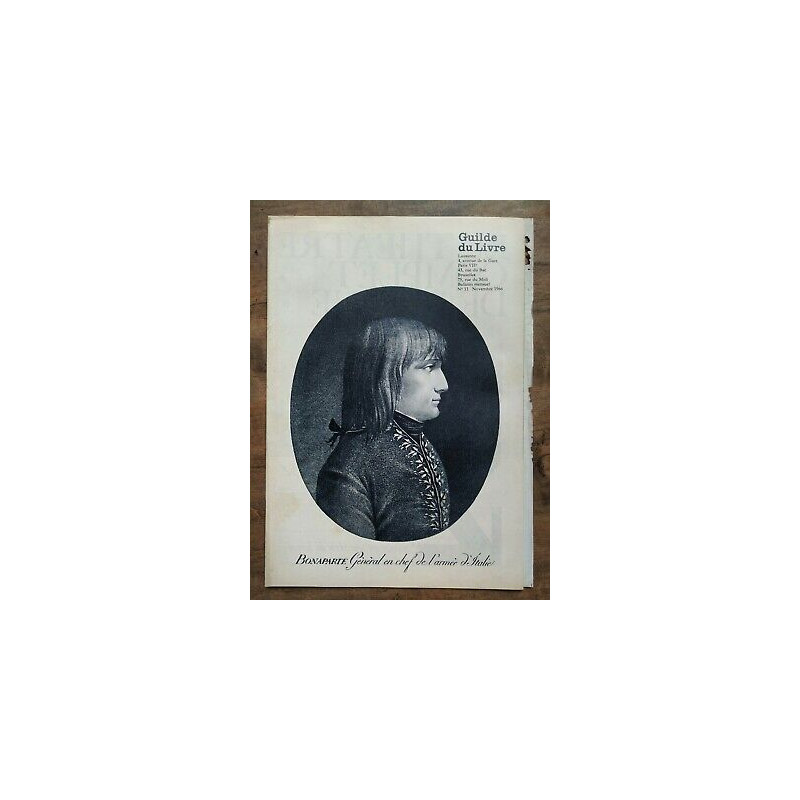 Guilde du Livre Nº 11 Lausanne Bulletin mensuel Novembre 1966
