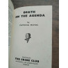 Death on the Agenda the Crime club