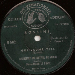 Guillaume Tell: Ouverture Et Air "Selva Opaca"