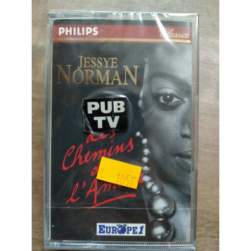 Jessye Norman Les chemins de l'amour Cassette Audio-K7 NEUVE SOUS...