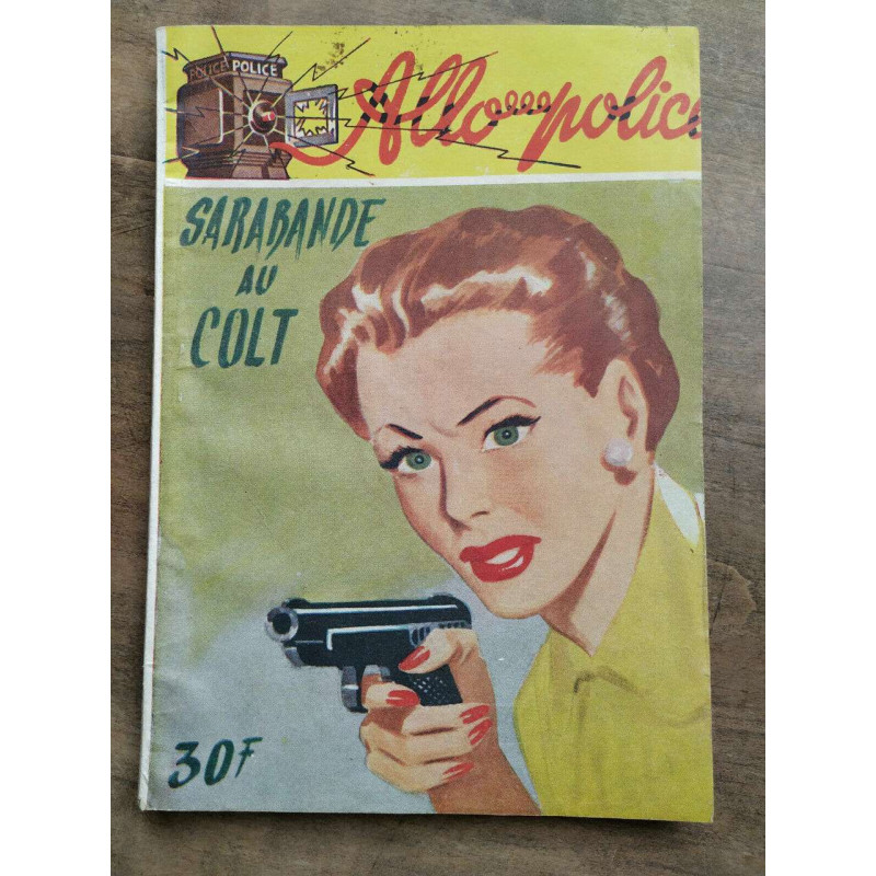 Louis de la hattais Sarabande au colt Collection Allo police