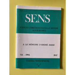 Sens n190 Juifs et chrétiens dans le monde aujourd'hui Juille