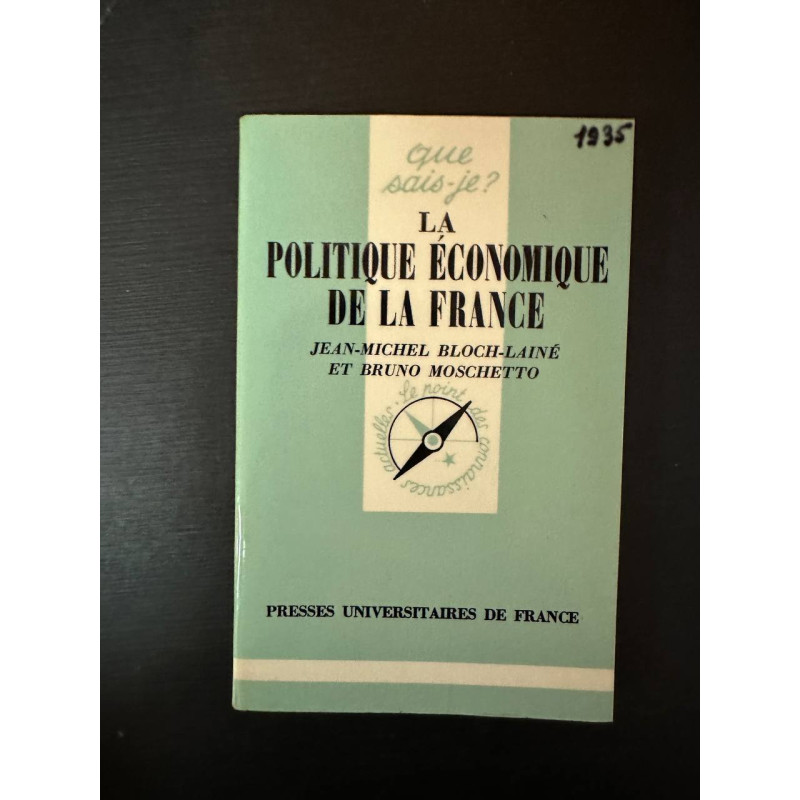 La politique économique de la france