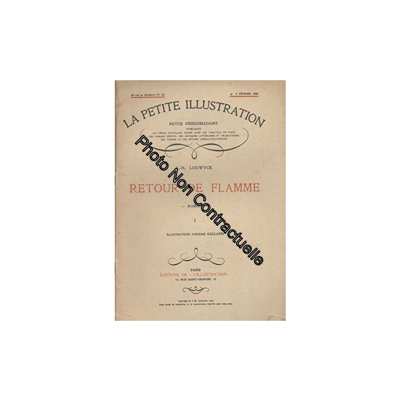 La petite illustration : La Chalézane. Nouvelle. Illustrations de...