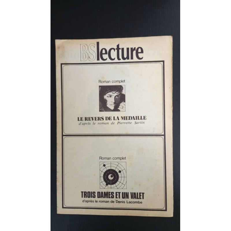 Revue Rare Bonne Soirée - Le revers de la médaille