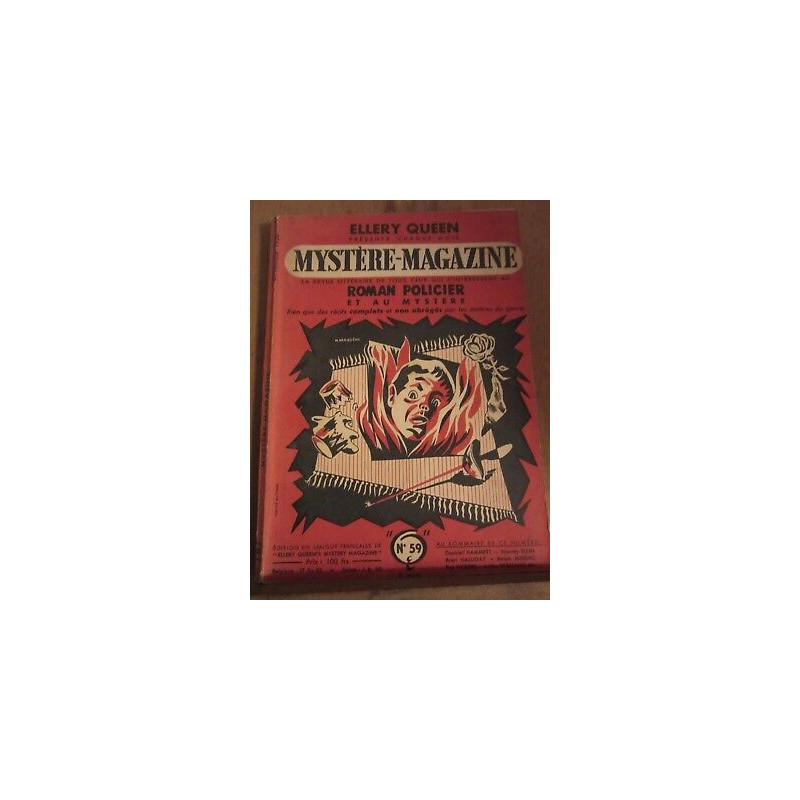 Mystère Magazine n59 Dashiell hammett roy vickers opta 12