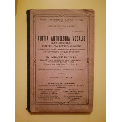 Tertia Anthologia Vocalis Liturgica LXIII Cantus Sacri Collezione...
