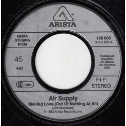 Making Love (Out Of Nothing At All)