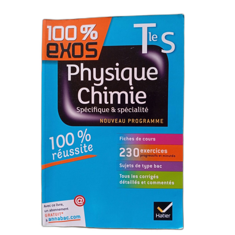 100% Exos: Physique-Chimie Terminale S Specifique ET Specialite
