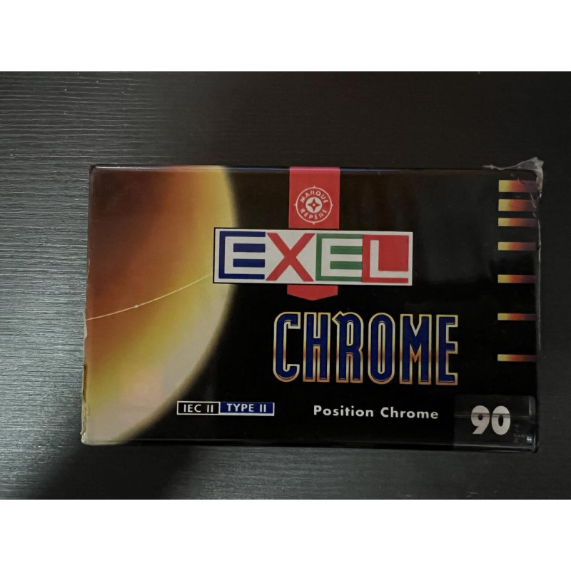 K7 Audio : Exel Chrome Type 2 (NEUF SOUS BLISTER)
