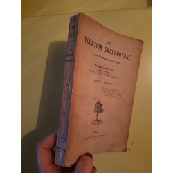 Joseph Lahitton La Vocation Sacerdotale envoi de l'auteur