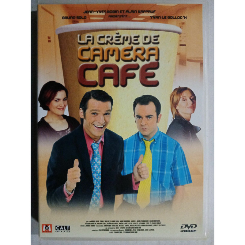 La Crème de Caméra café Jean-Yves Robin Alain Kappauf DVD simple