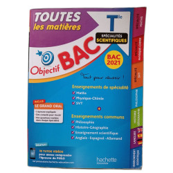 Objectif BAC - Physique-Chimie-SVT BAC 2021