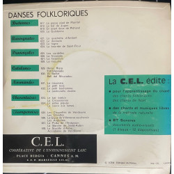 DANSES FOLKLORIQUES Auvergnates La bourrée de Saint-Flour