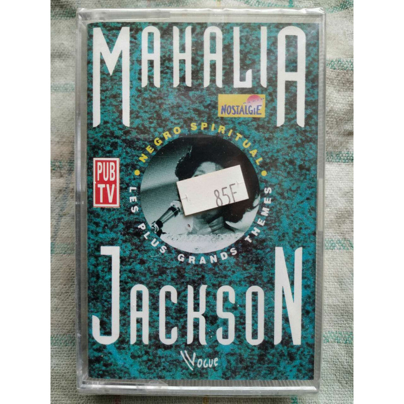 Mahalia Jackson Negro Spiritual Cassette Audio-K7 NEUVE SOUS BLISTER