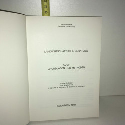 Landwirtschaftliche Beratung 1 GRUNDLAGEN UND METHODEN Eschborn