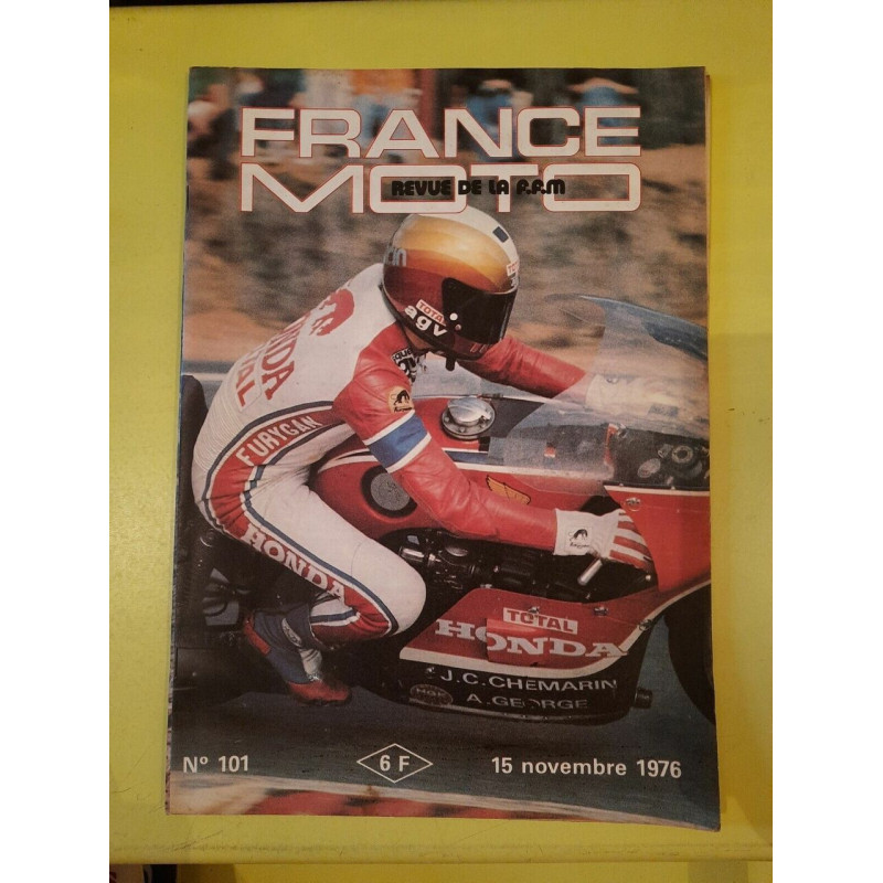 France Moto Revue de La f f m Nº 101 Novembre 1976
