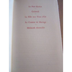 La Comédie Humaine viii Le Père goriot gobseck melmoth