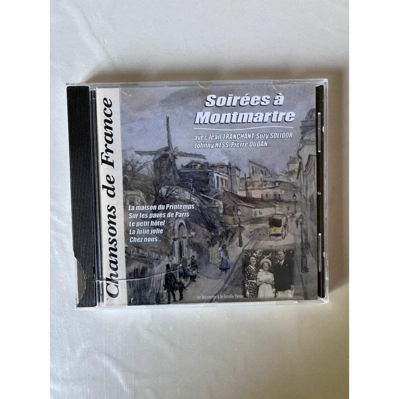Soirées à Montmartre - Chansons de France CD