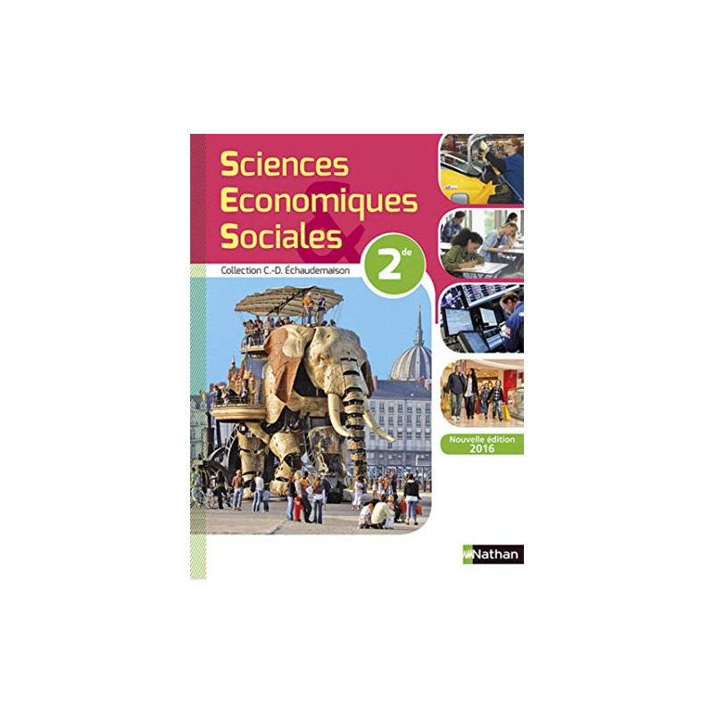 Sciences économiques et sociales 2de