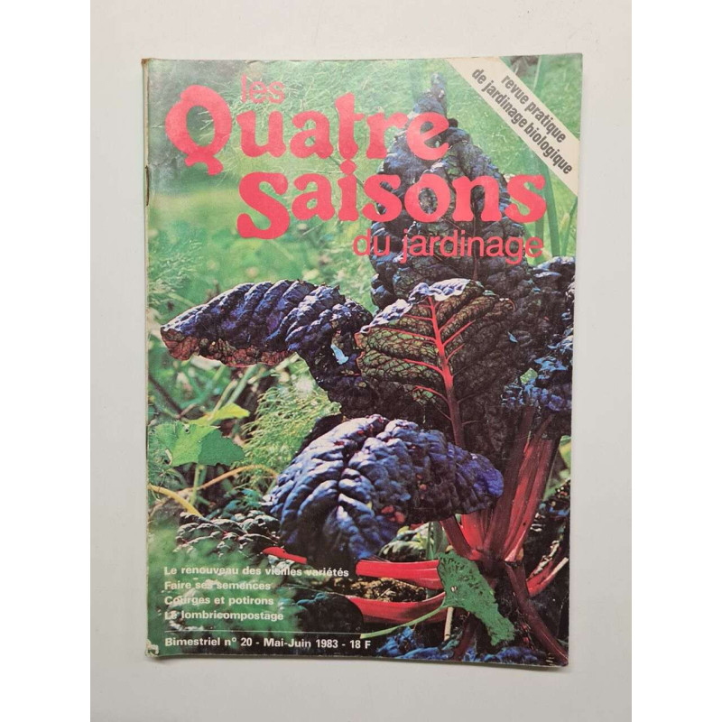 Les quatre saisons du jarinage nº 20 - Avril 1983