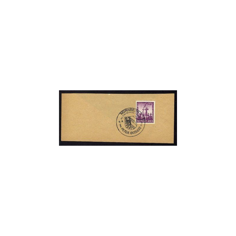 Allemagne n 743 Yv. cachet WW2 NÜRNBERG Mi. 819