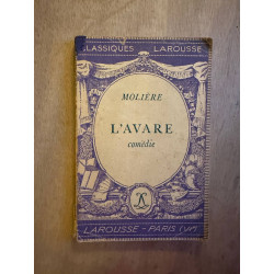 L'avare comédie