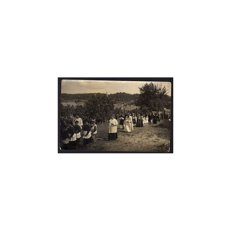 Carte photo 68 Cérémonie religieuse SEPPOIS-LE-BAS ou environs à...