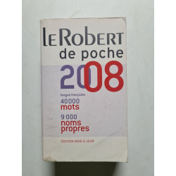 Le Robert De Poche 2008: Dictionnaire De La Langue Frantaise Et De...
