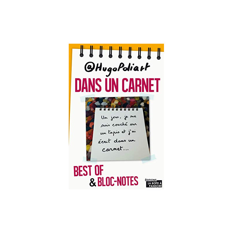 Dans un carnet