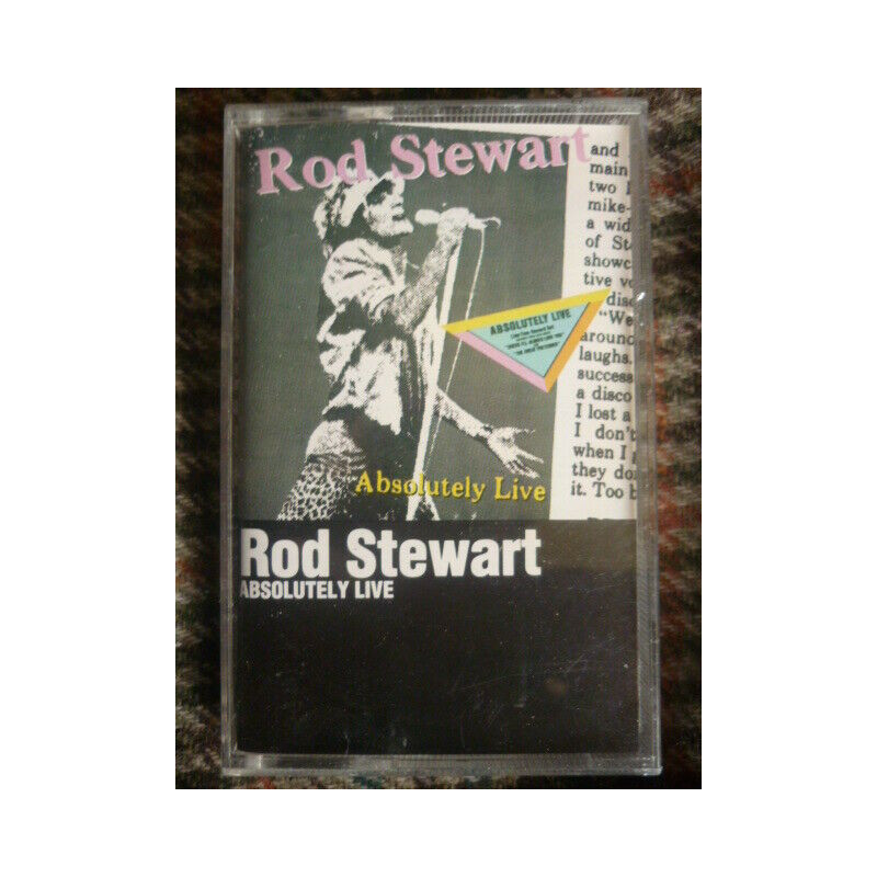 Rod Stewart Absolutely live Cassette Audio-K7 Warner 92.3743-4