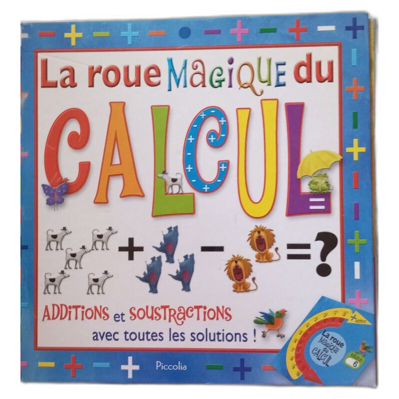 LA Roue magique du calcul - additions et soustractions