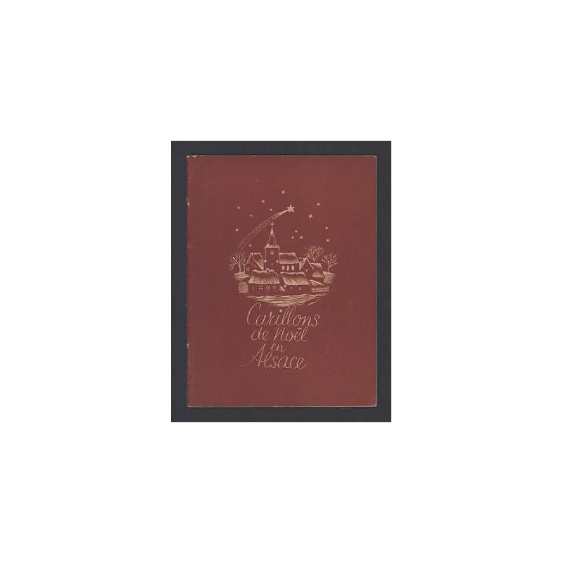 Suzanne WEBER Carillons de Noël en Alsace illustrations