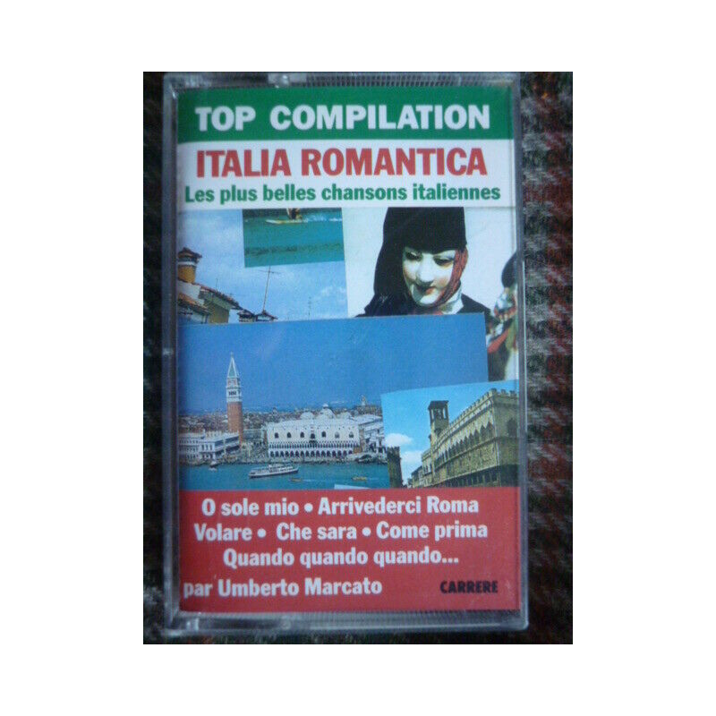 Italia romantica TOP COMPILATION Cassette Audio-K7 CA 412 73 638