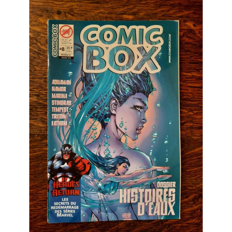 Comic Box n 8 Histoires d'Eaux Février 1999