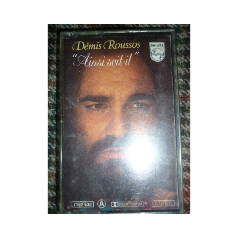 Démis Roussos Ainsi soit-il Cassette Audio-K7 Philips 7102 630