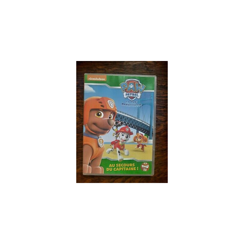 DVD - Paw Patrol La Pat' Patrouille - Au Secours du Capitaine