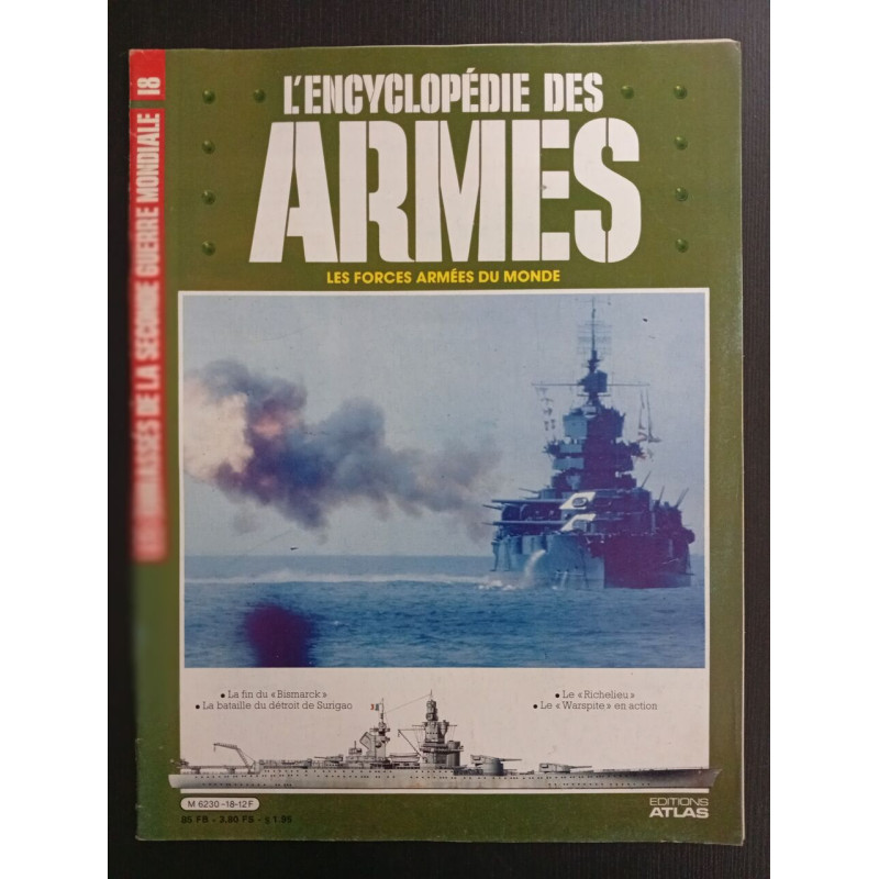 Revue Atlas - L'encyclopédie des armes N° 18